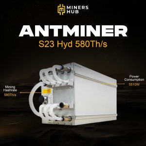 Antminer S23 Hyd 580TH/s